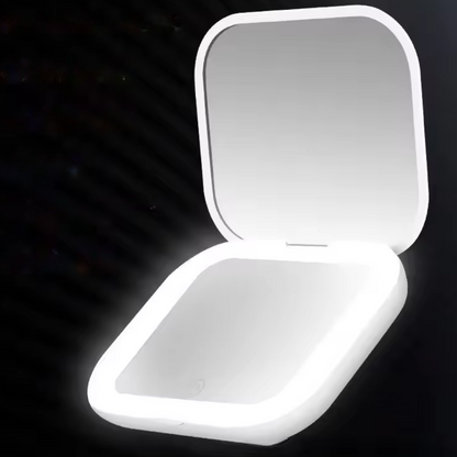 Adheza – Lampe de miroir LED avec loupe de grossissement