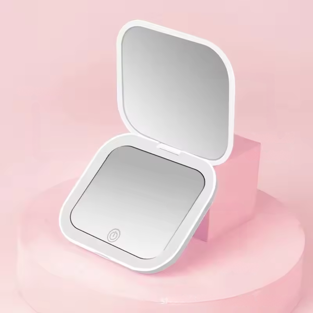 Adheza – Lampe de miroir LED avec loupe de grossissement